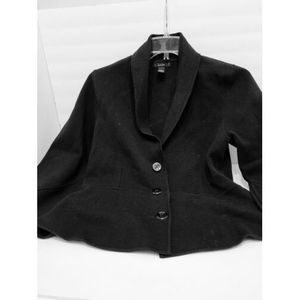 Alfani Womans Jacket, Black,‎ size Large Career Workwear Office
